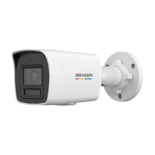 Camera IP 4MP, lentila 2.8mm, IR 30m, WL 30m ColorVu3, Microfon, PoE - HIKVISION DS-2CD1047G3H-LIU-2.8mm SafetyGuard Surveillance