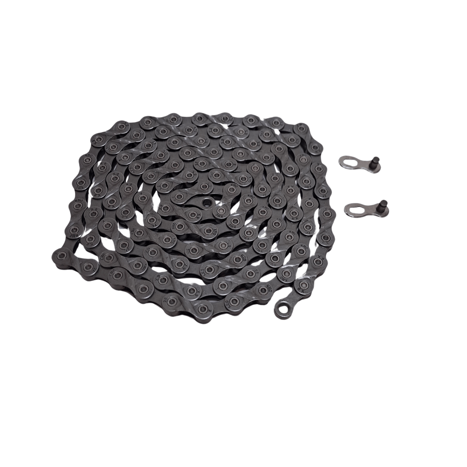 Lant KMC 9 viteze, 1/2x11/128, za de conectare, argintiu Ultimate FactoryBikes