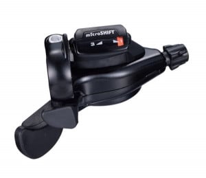 Maneta schimbator stanga 3 viteze Microshift TS71-3L, 1700mm, negru Ultimate FactoryBikes