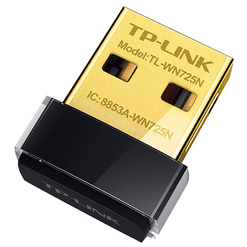 Nano Adaptor USB Wireless N150 TP-LINK TL-WN725N, 150Mbps TL-WN725N SafetyGuard Surveillance