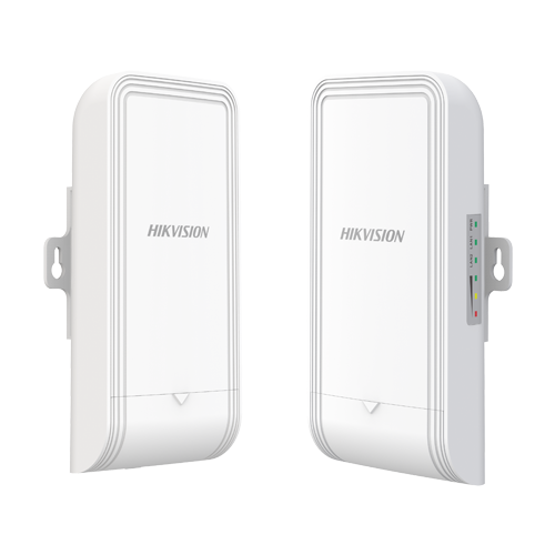 Set Bridge wireless 2.4GHz, 300Mbps, 1 km, 7dBi, PoE IN, Management - HIKVISION DS-3WF1000-EI-2N SafetyGuard Surveillance