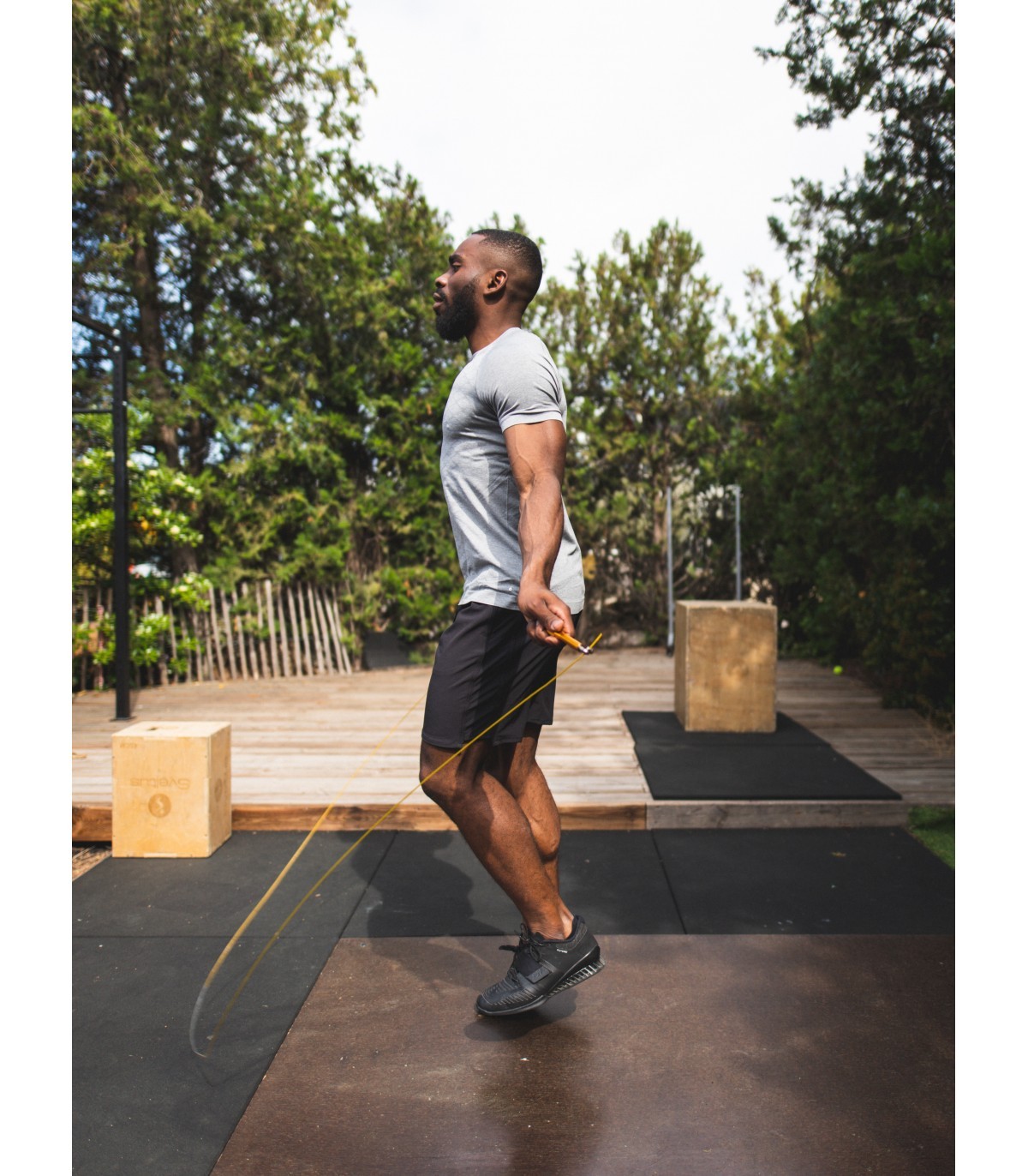 Coarda de sarit Sveltus, aluminiu FitLine Training