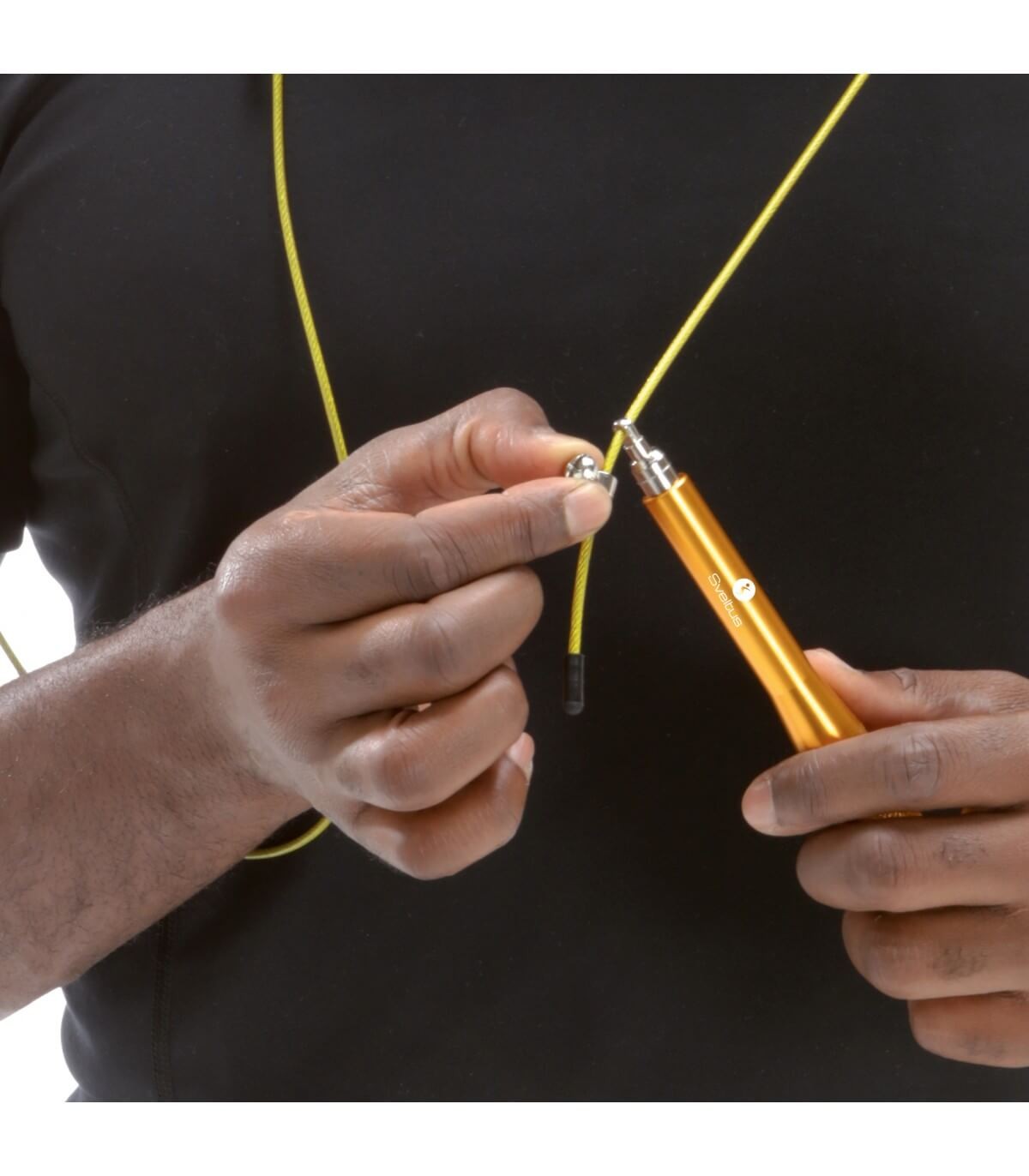 Coarda de sarit Sveltus, aluminiu FitLine Training