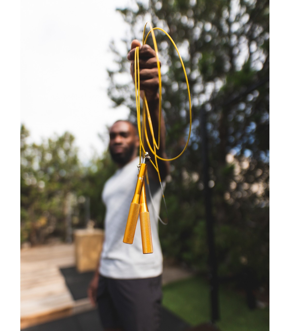 Coarda de sarit Sveltus, aluminiu FitLine Training