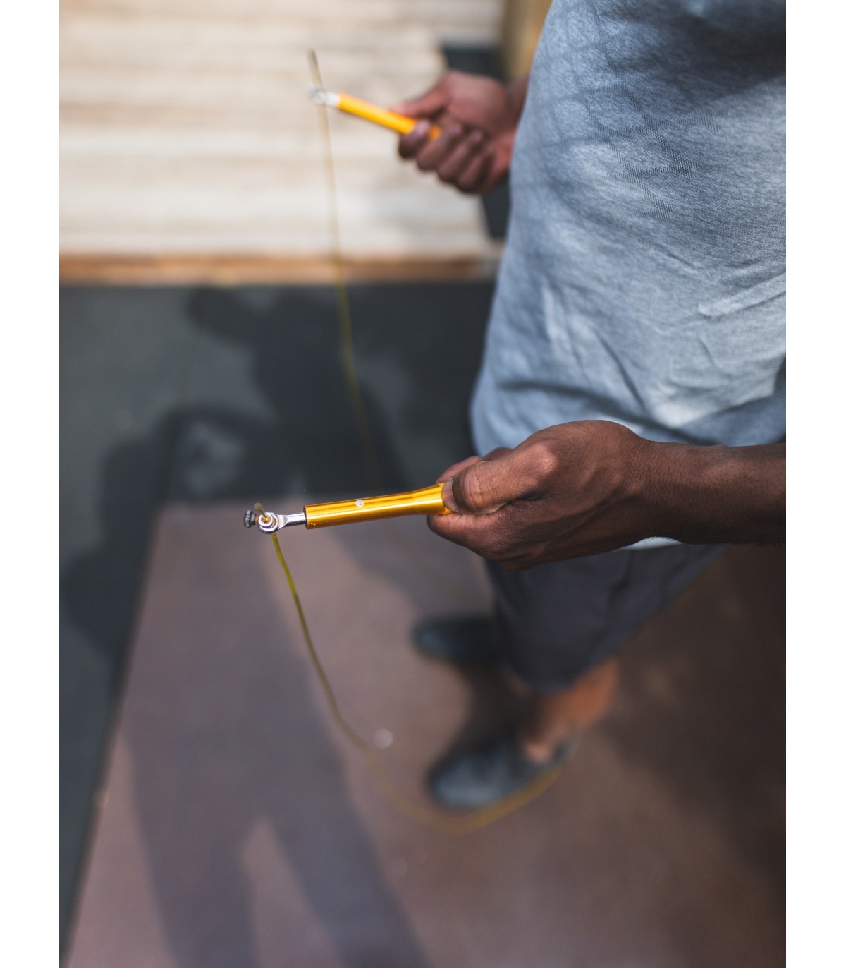 Coarda de sarit Sveltus, aluminiu FitLine Training