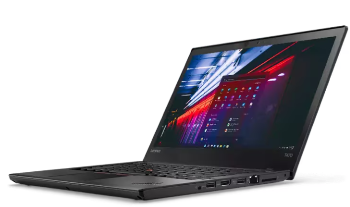 Laptop Refurbished LENOVO ThinkPad T470, Intel Core i5-6200U 2.30 - 2.80GHz, 8GB DDR4, 256GB SSD, 14 Inch HD, Webcam + Windows 10 Home NewTechnology Media