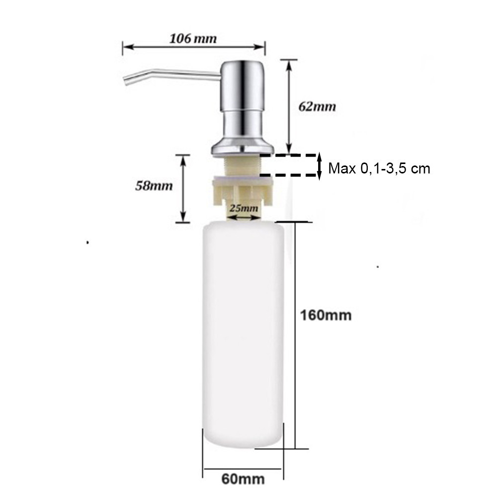 Leziter Dozator de detergent Mobalis Homvera