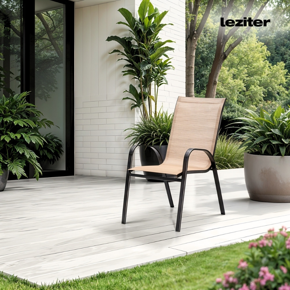 Leziter Scaun de grădină Como bej Mobalis Homvera