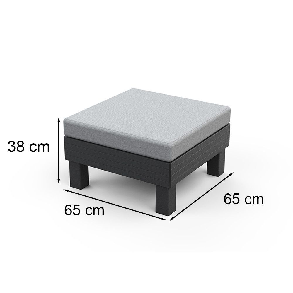 Curver Masă Elements cu pernă Mobalis Homvera
