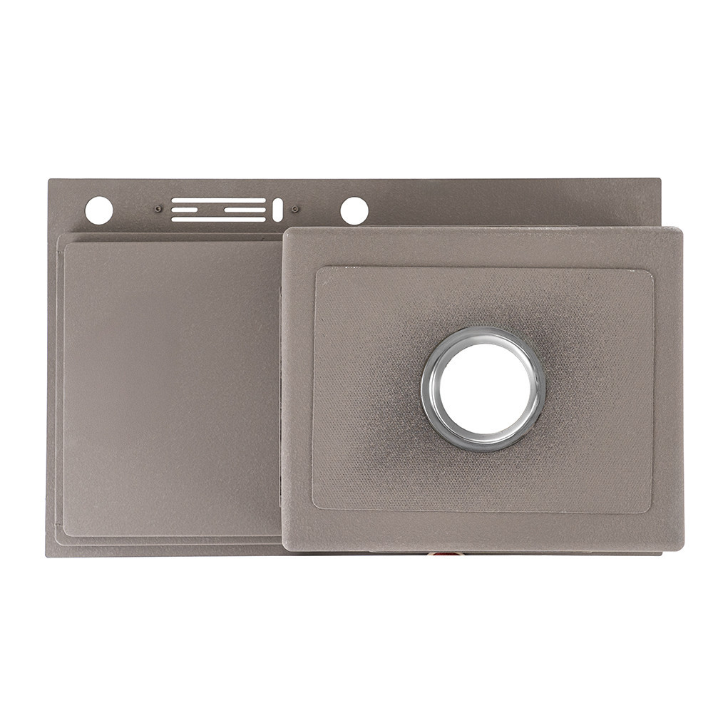 Leziter Chiuvetă Dahlia din oțel inoxidabil Mobalis Homvera