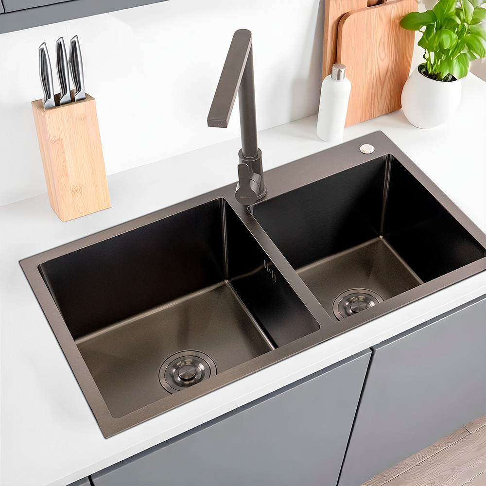 Leziter Chiuvetă Meria din oțel inoxidabil Mobalis Homvera