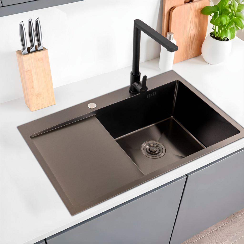 Leziter Chiuvetă din oțel inoxidabil Daisy Mobalis Homvera