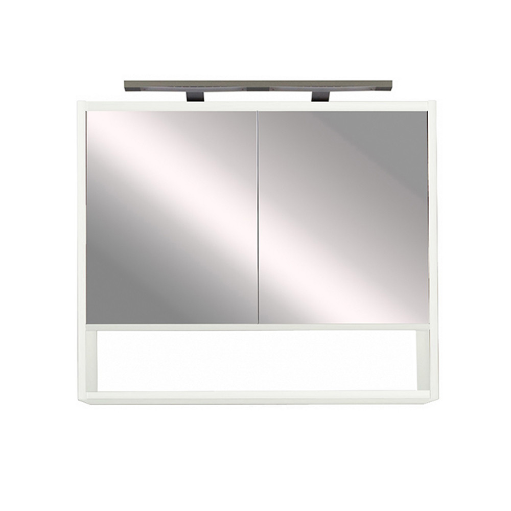 Leziter Dulap cu oglindă Luna 80, alb, superior Mobalis Homvera