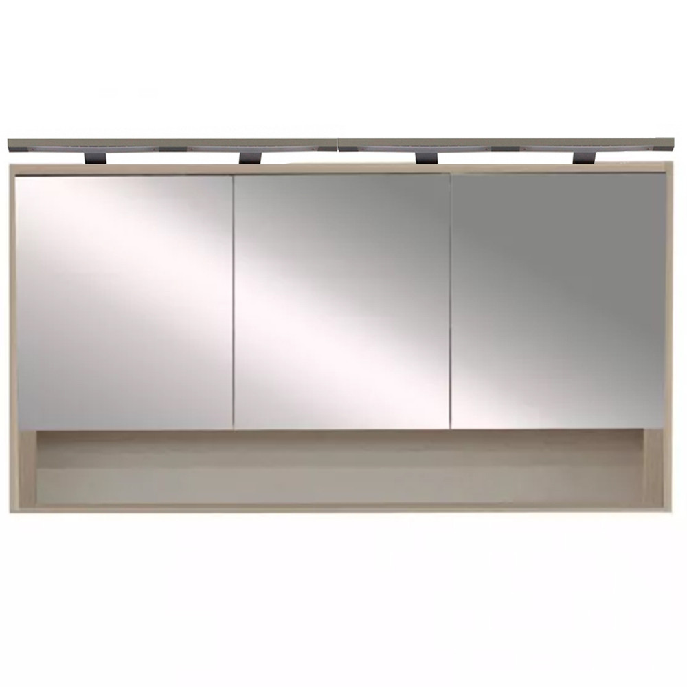 Leziter Dulap superior cu oglindă Luna 120, ulm Rauna Mobalis Homvera