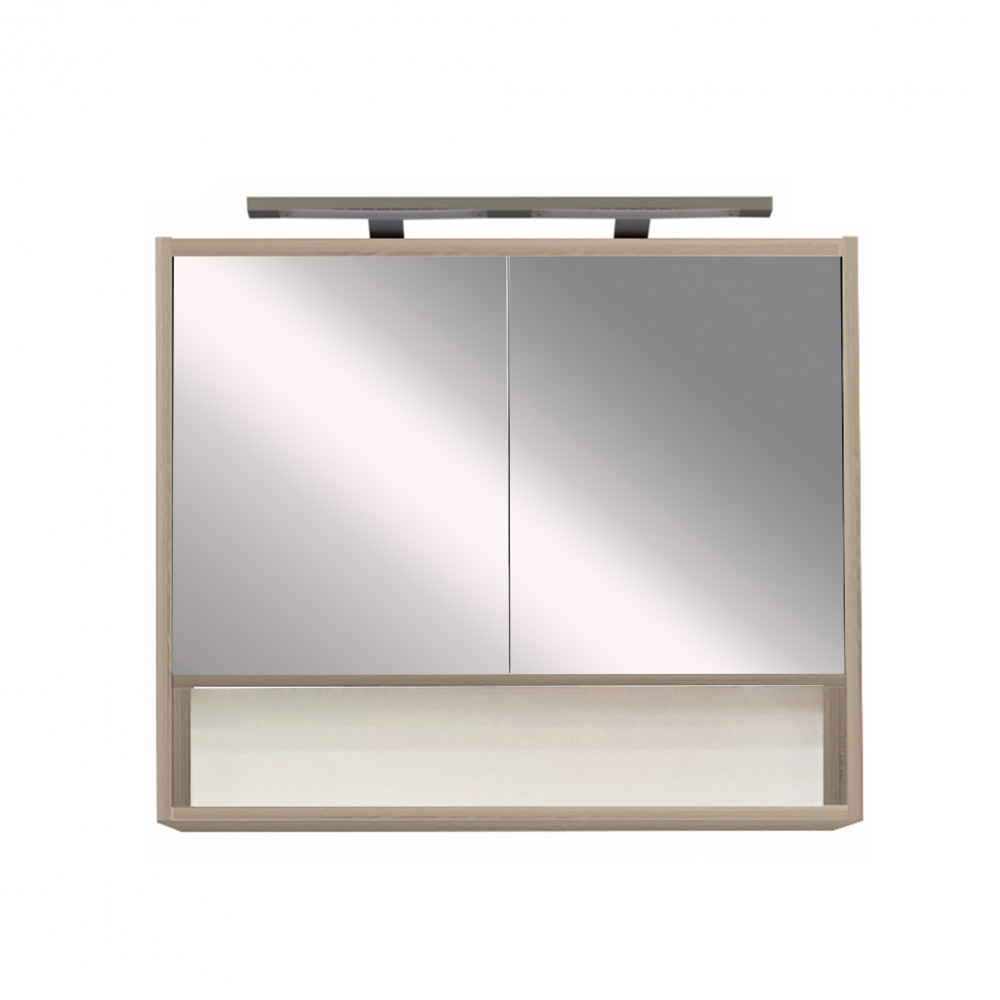 Leziter Dulap superior cu oglindă Luna 80, stejar Sonoma Mobalis Homvera