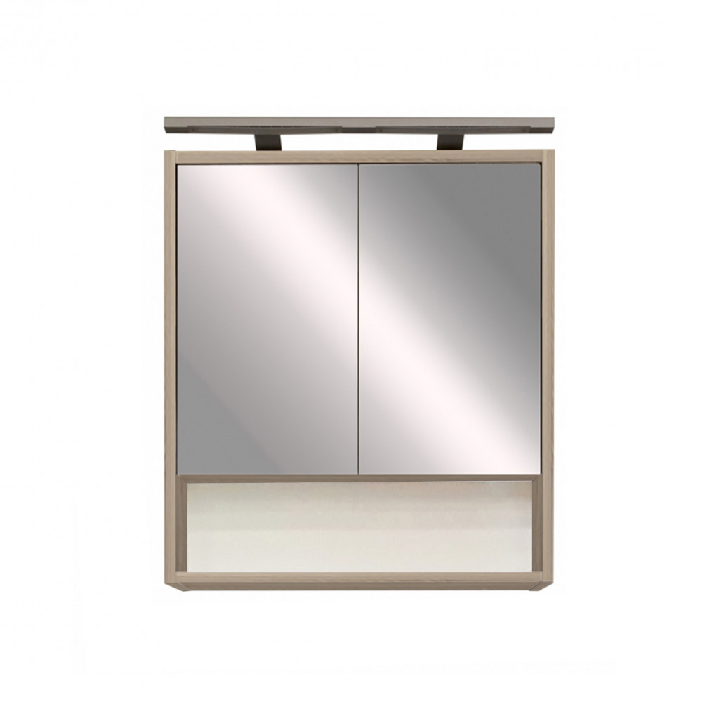 Leziter Dulap suspendat cu oglindă Luna 60, stejar Sonoma Mobalis Homvera