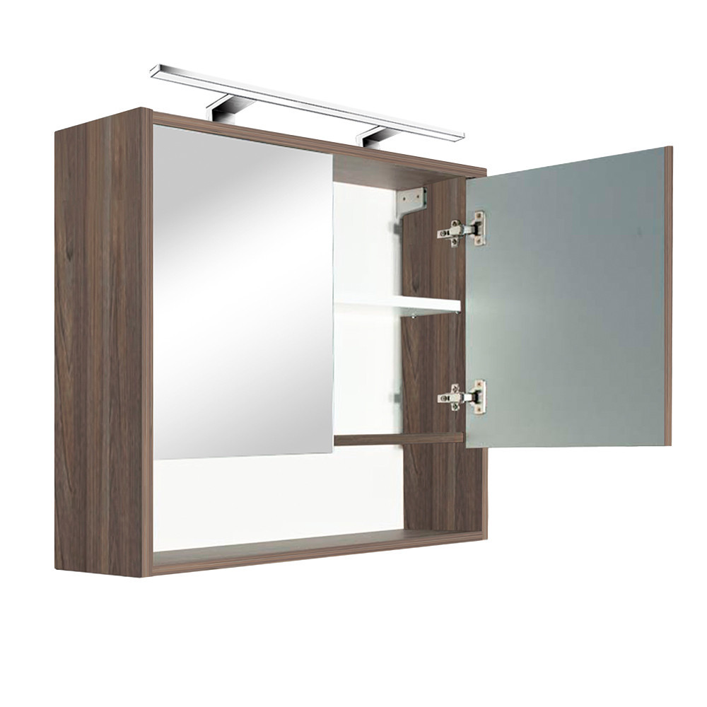 Leziter Dulap suspendat cu oglindă Luna 80, ulm Rauna Mobalis Homvera