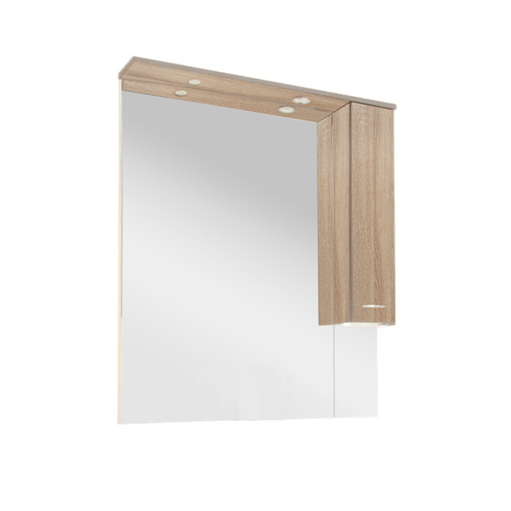 Leziter Dulap suspendat pentru baie Vanessa 85, stejar Sonoma Mobalis Homvera