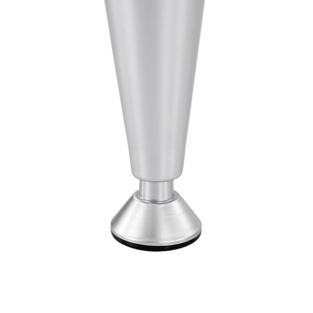 Leziter Picior de mobilă argintiu 10x5,5x5,5 cm Mobalis Homvera