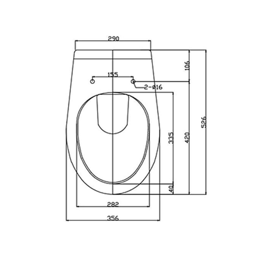 Leziter Toaletă Roya montată pe perete cu scaun Mobalis Homvera