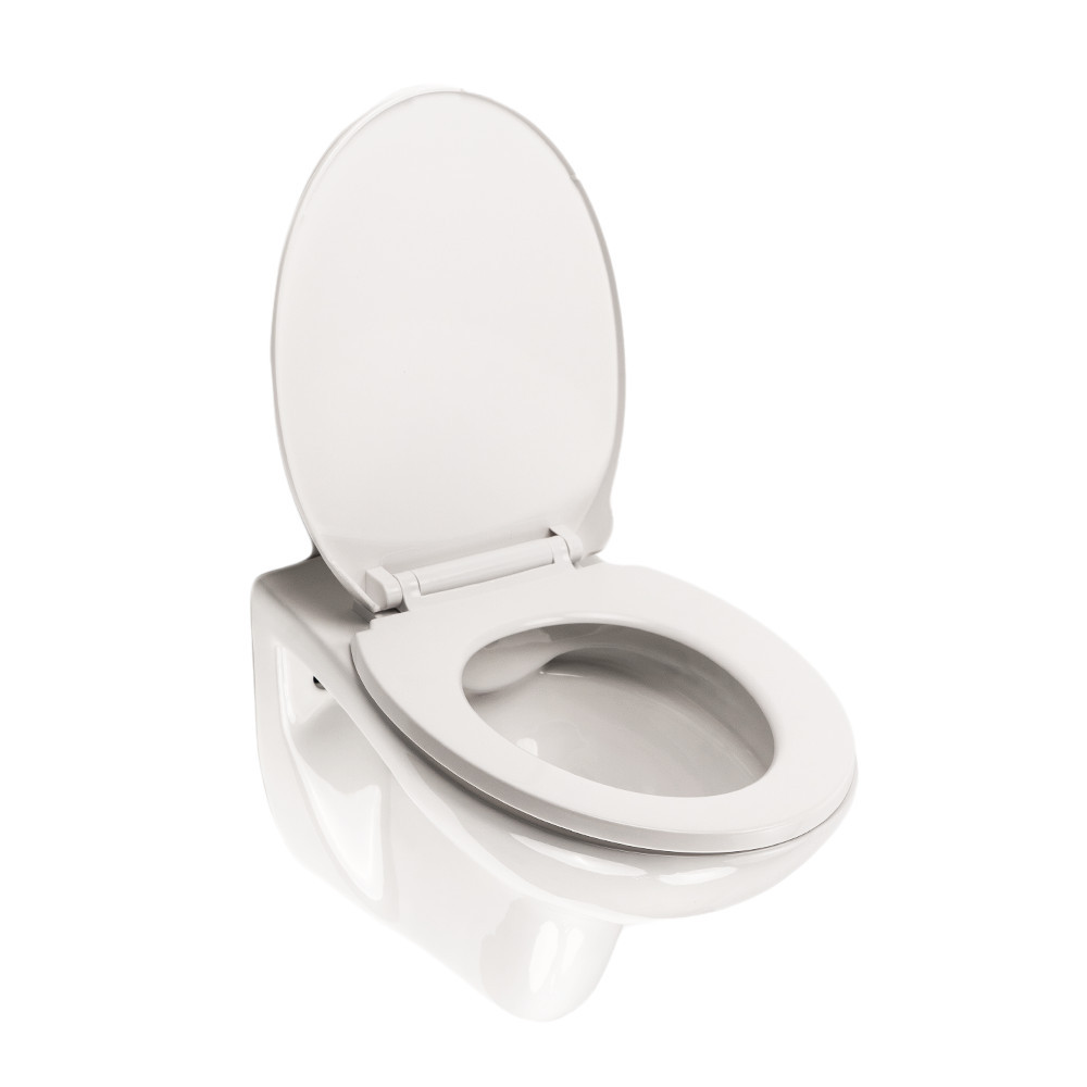 Leziter Toaletă Roya montată pe perete cu scaun Mobalis Homvera