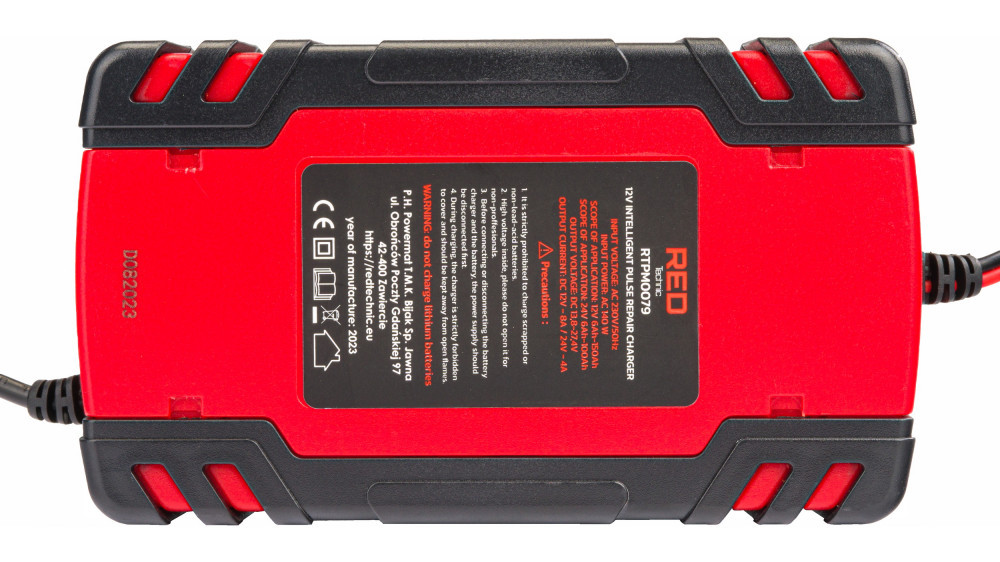 Red Technic Încărcător de baterie cu microprocesor 12V/24V 8A Încărcător RTPM0079 Mobalis Homvera
