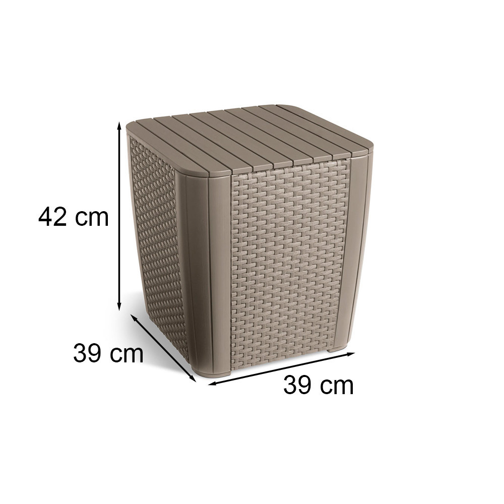 Curver Masă de grădină din plastic Luzon Mobalis Homvera