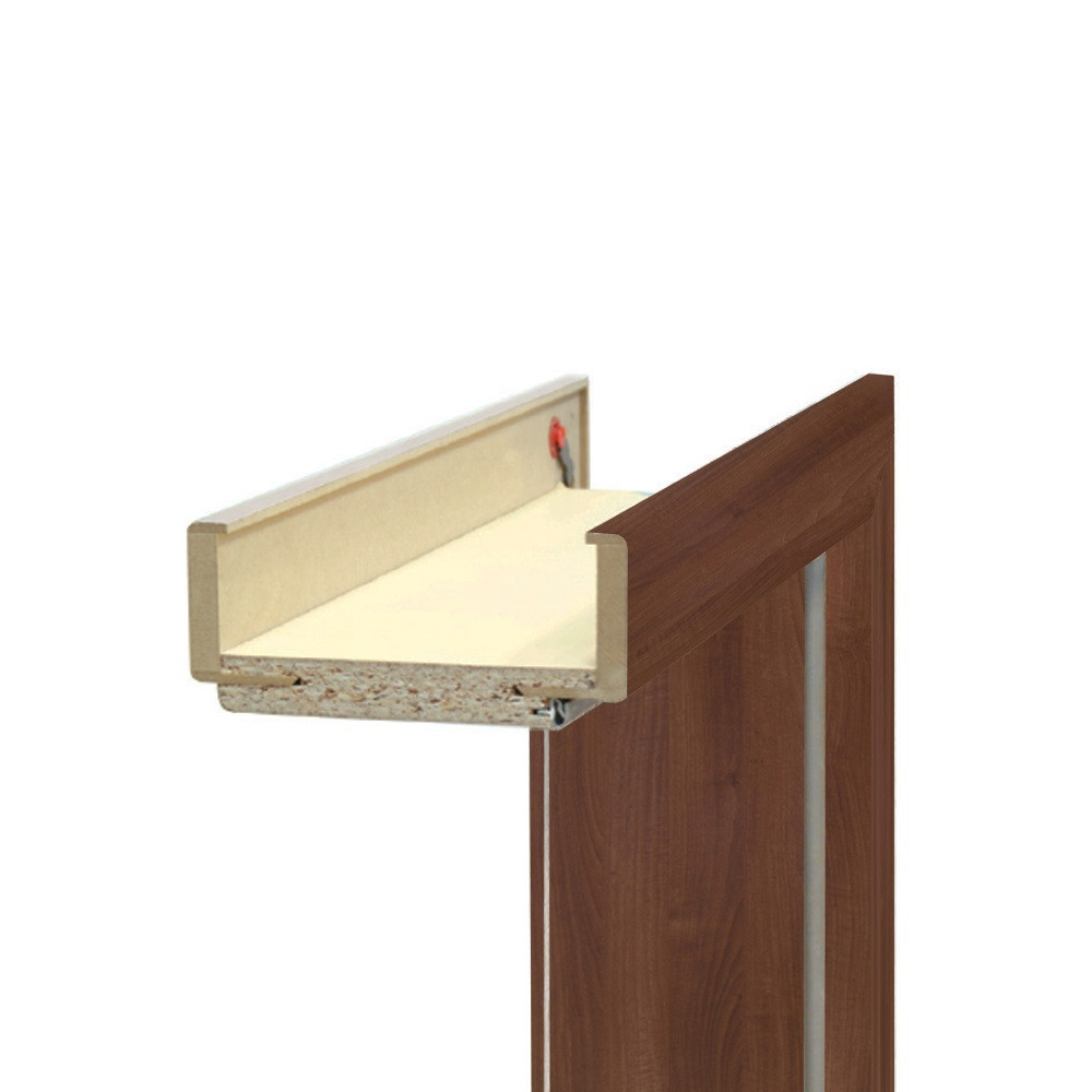 Leziter Balama decorativă din lemn de nuc primo 75/210 12-14 cromată dreapta Mobalis Homvera