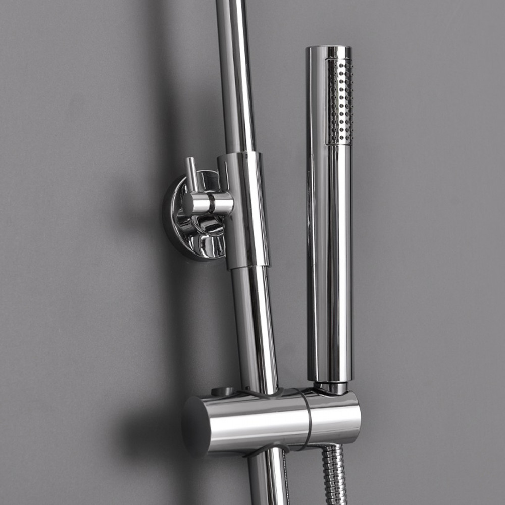 Leziter Set de duș Fury cu baterie termostatică Mobalis Homvera