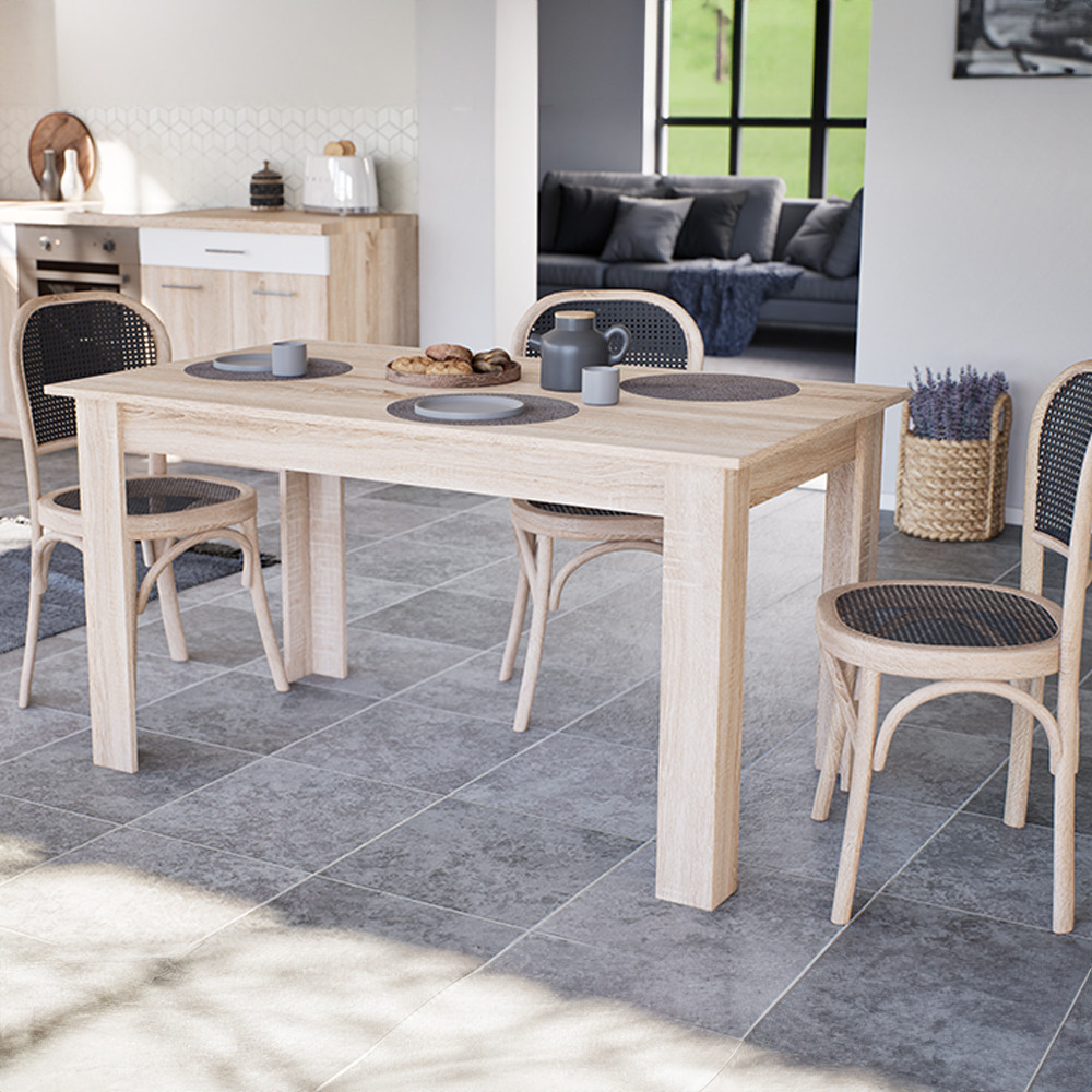 Leziter Masă de dining Yorki Standard 140x80 cm stejar sonoma Mobalis Homvera