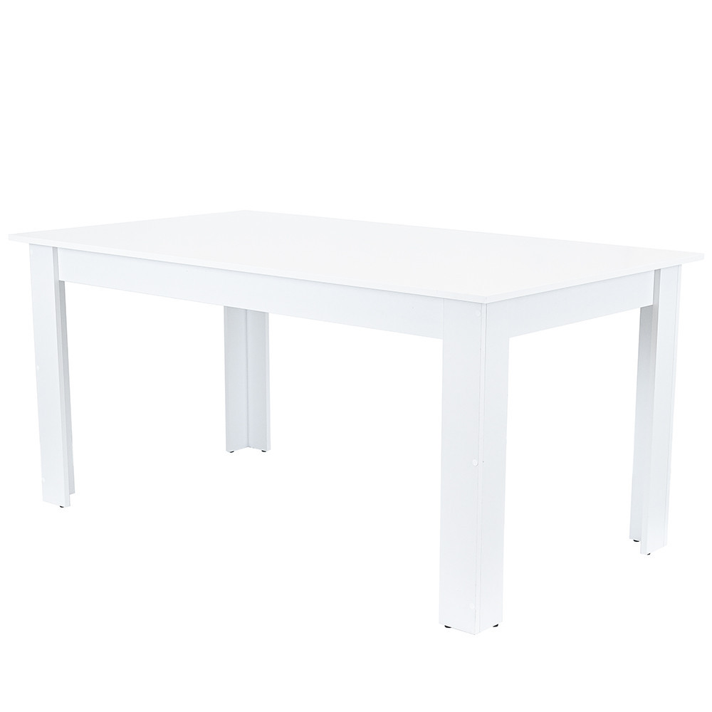 Leziter Masă de dining Yorki Standard 160x90 cm albă Mobalis Homvera