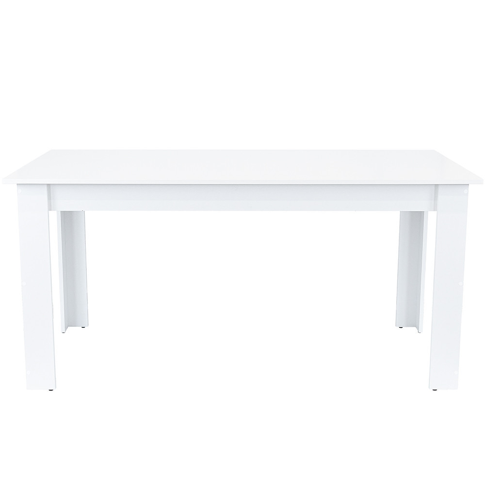 Leziter Masă de dining Yorki Standard 160x90 cm albă Mobalis Homvera