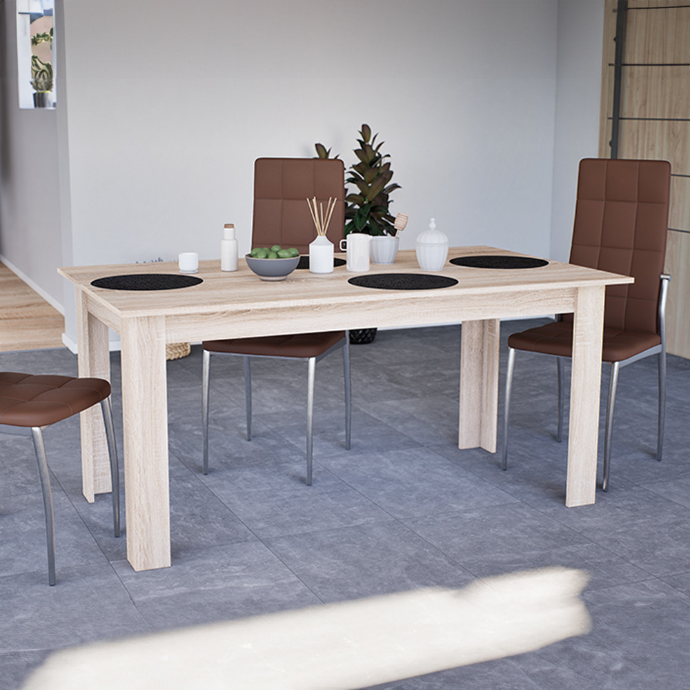 Leziter Masă de dining Yorki Standard 160x90 cm stejar sonoma Mobalis Homvera
