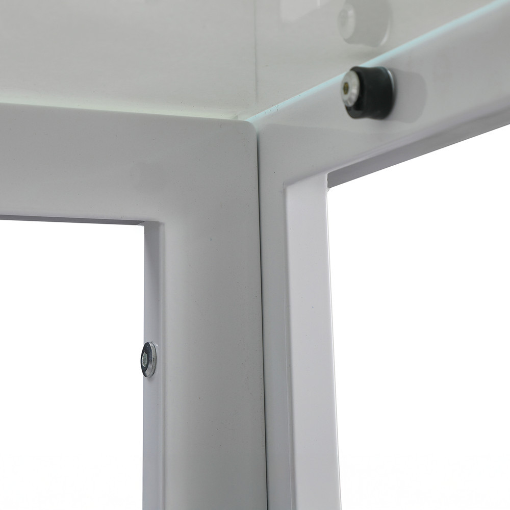 Leziter Masă pătrată Ezra 140 cm din sticlă Mobalis Homvera