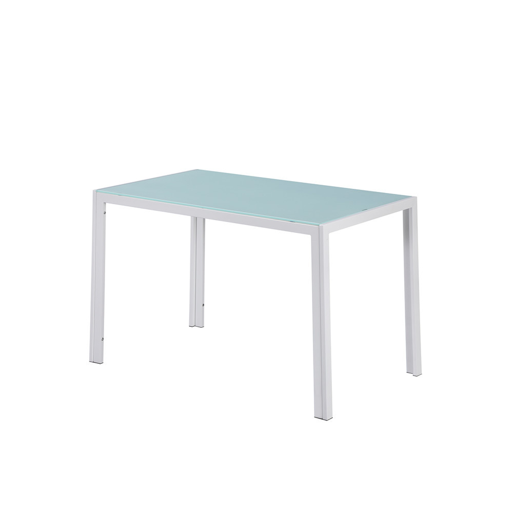 Leziter Masă pătrată Ezra din sticlă, 120 cm Mobalis Homvera