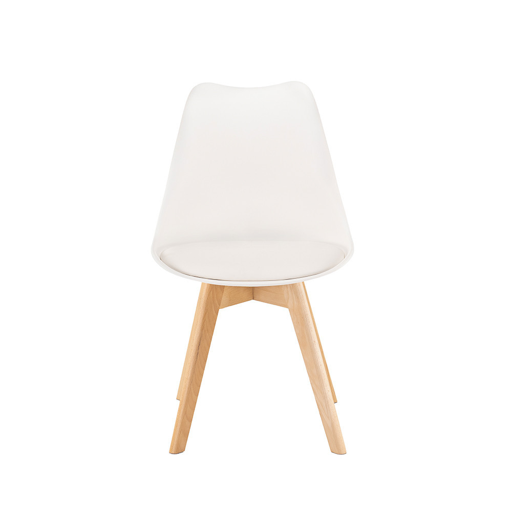 Leziter Scaun de masă Silla alb Mobalis Homvera