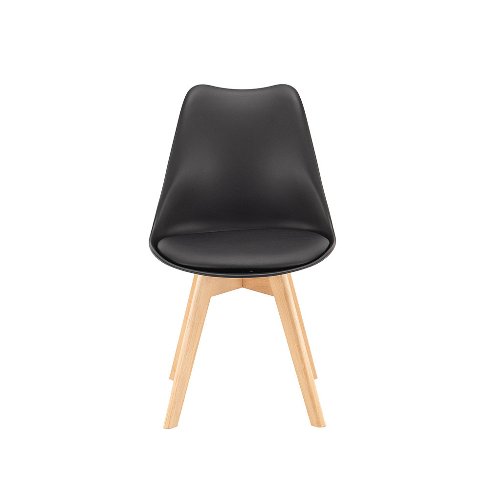 Leziter Scaun de masă Silla negru Mobalis Homvera