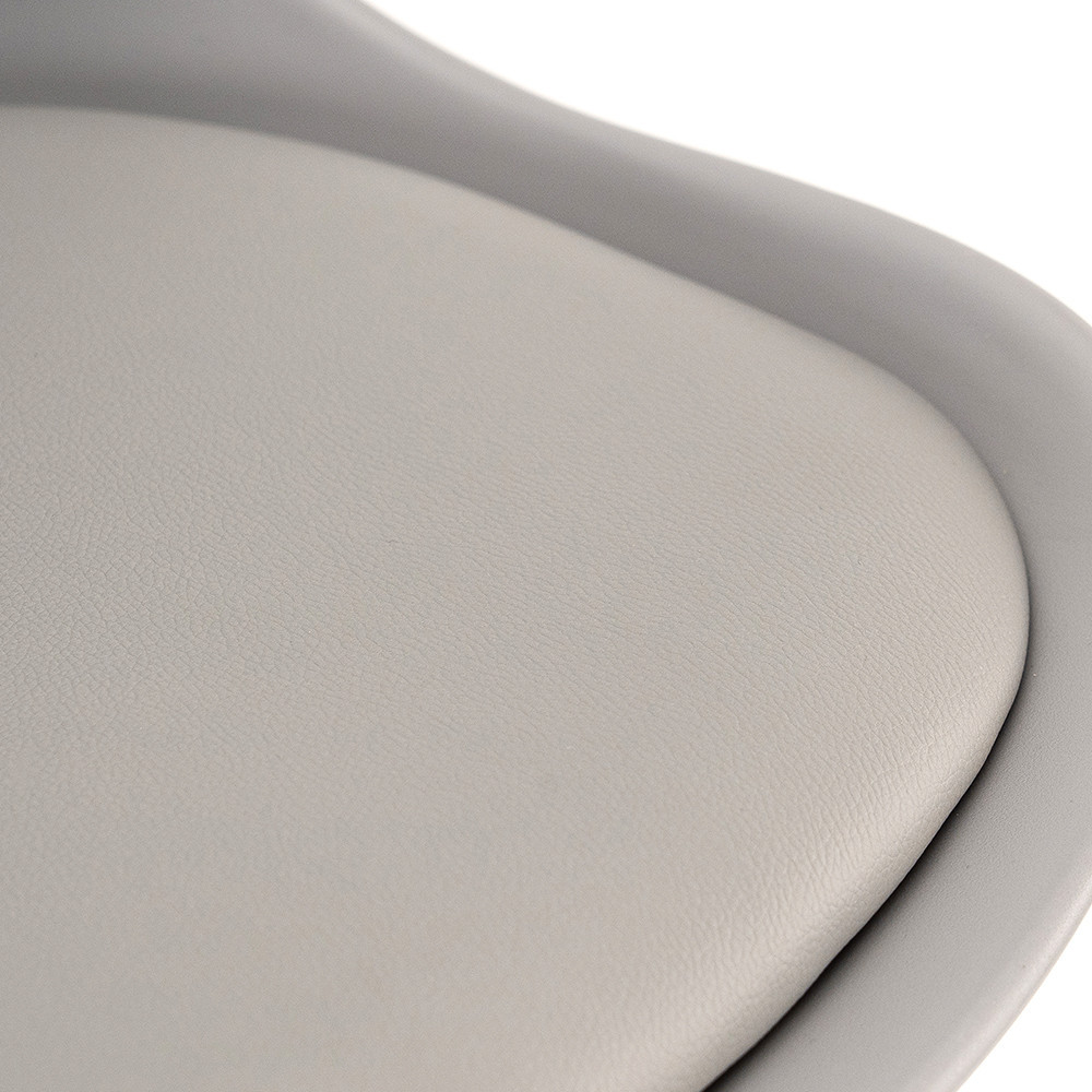 Leziter Scaun de sufragerie Silla 4 buc în gri Mobalis Homvera