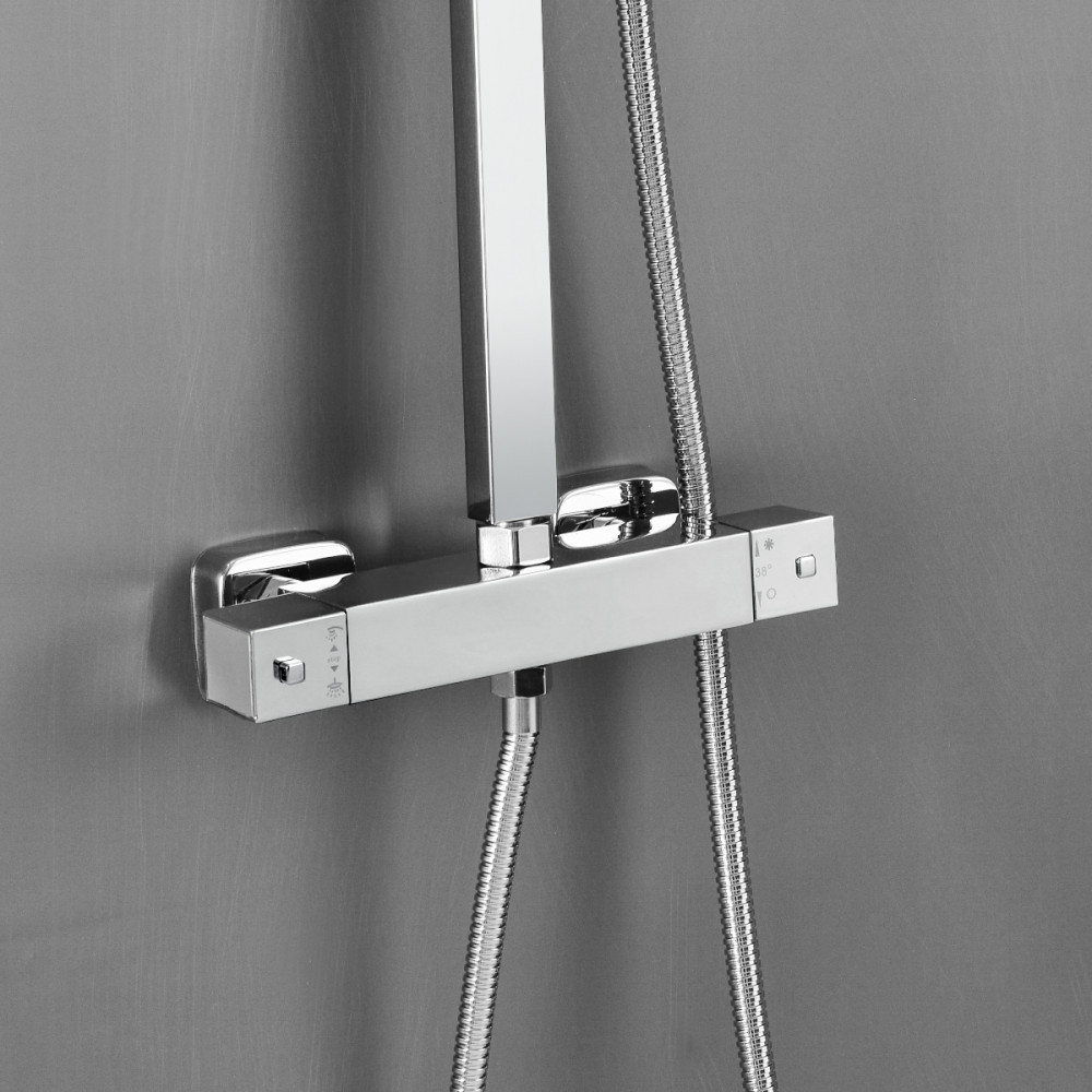 Leziter Set de duș Tullino cu baterie termostatică Mobalis Homvera