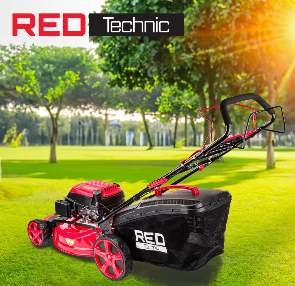 Red Technic Mașină de tuns iarba autopropulsată pe benzină RTKSS0096 Mobalis Homvera
