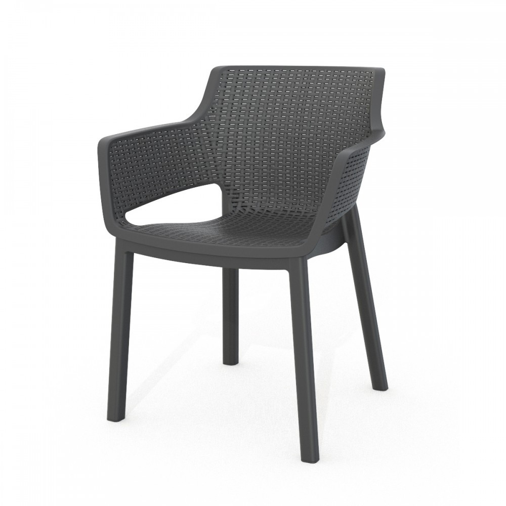 Curver Scaun de grădină din plastic Eva Mobalis Homvera