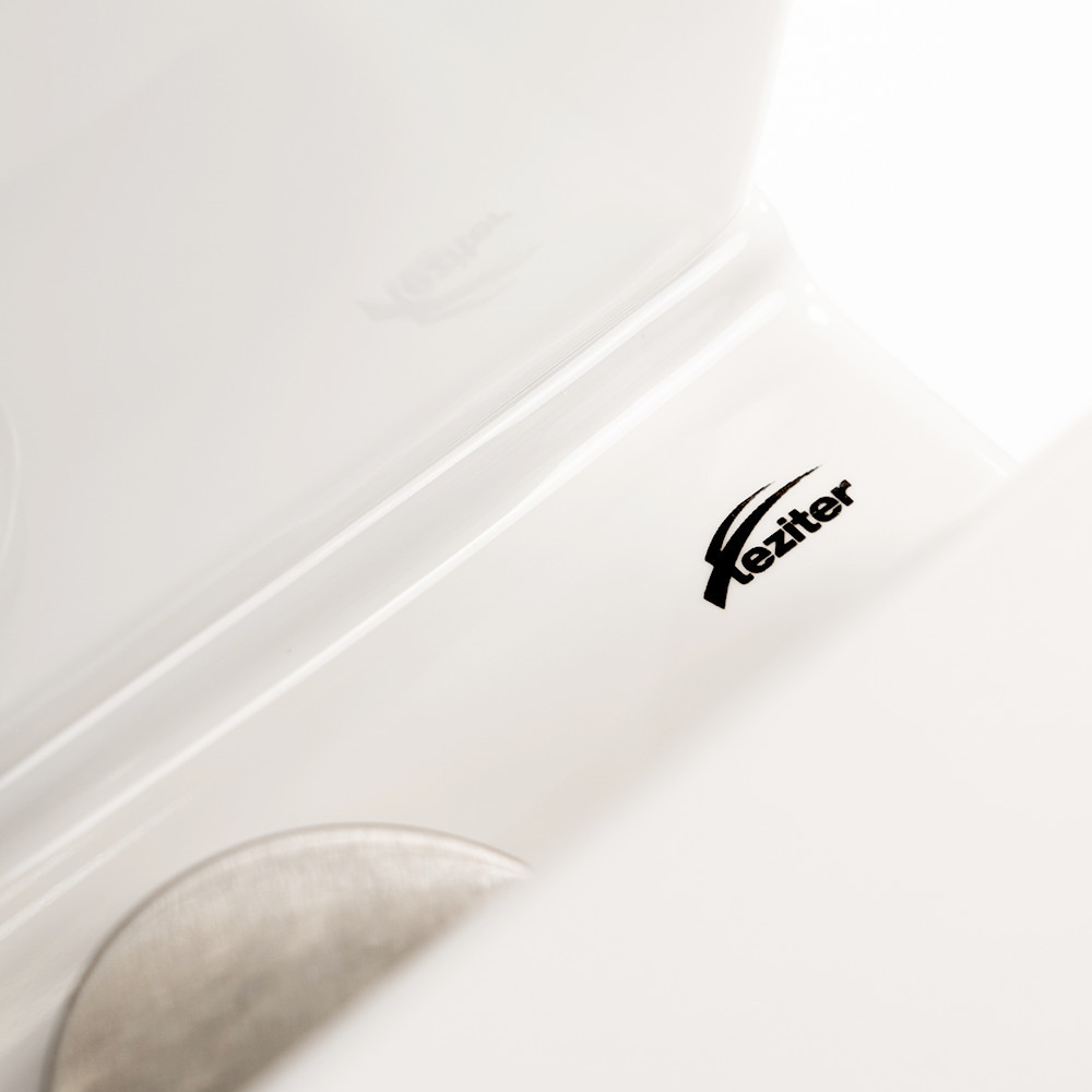 Leziter Combinație de toaletă Paulo fără ramă, cu evacuare inferioară/posterioară și capac cu închidere silențioasă Mobalis Homvera