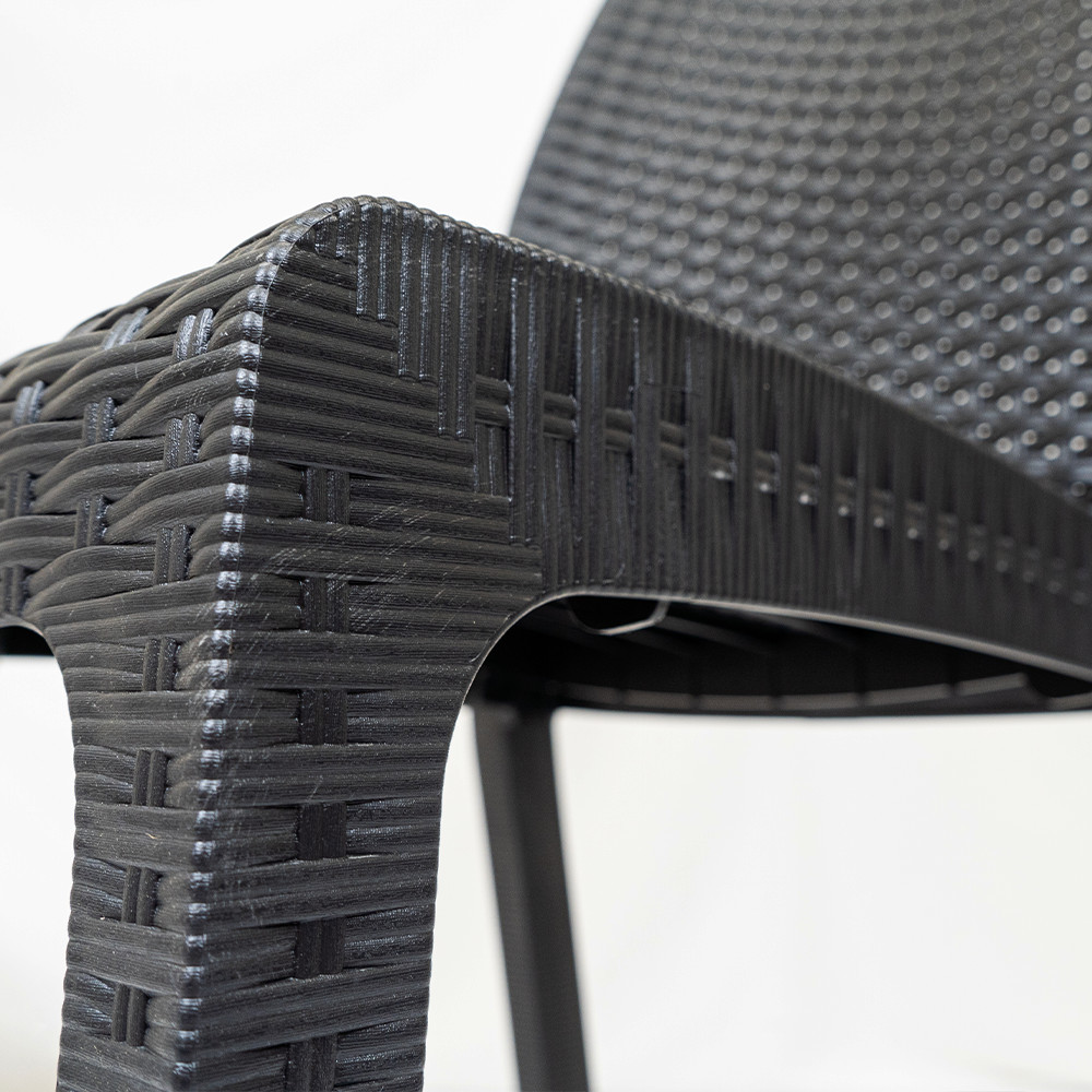 Leziter Scaun de grădină din plastic Vanda Mobalis Homvera