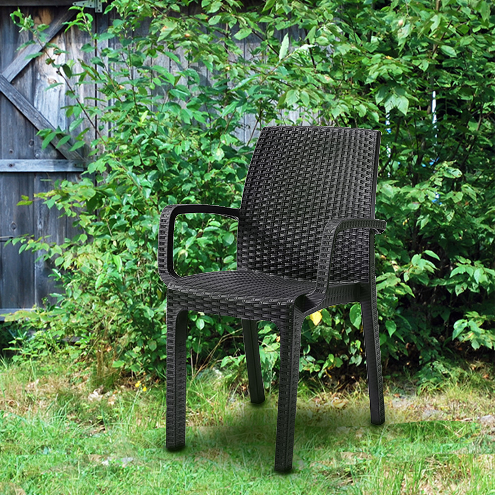 Leziter Scaun de grădină din plastic Verdi Mobalis Homvera