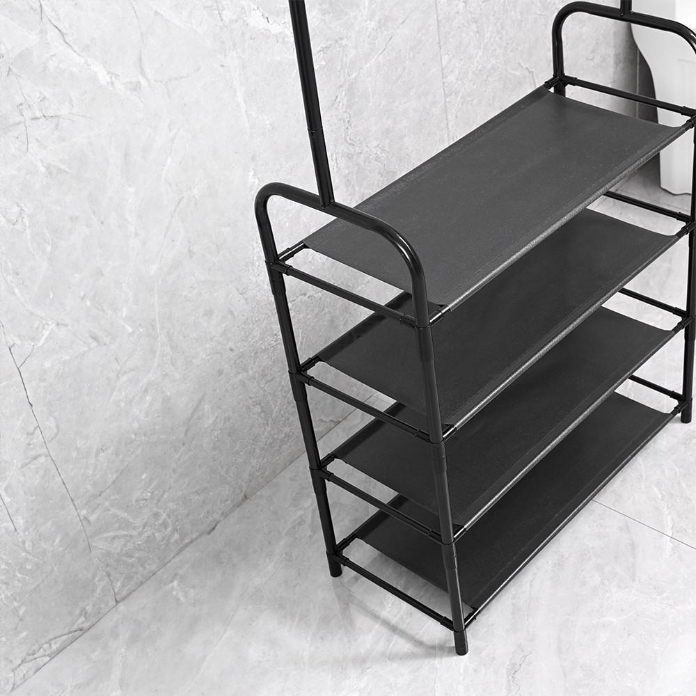 Leziter Suport de haine LRA-01 negru Mobalis Homvera