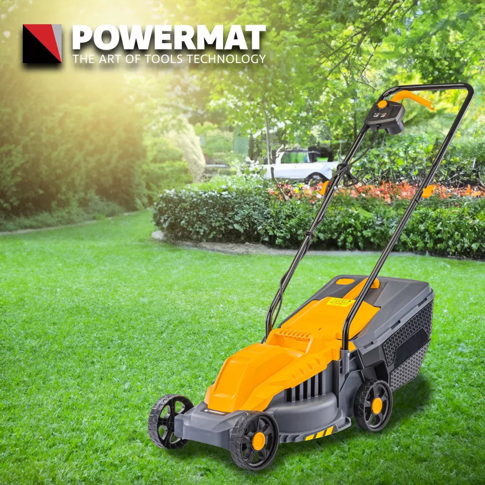 Powermat Mașină de tuns iarba electrică 2200W PM-KSE-2200MN Mobalis Homvera