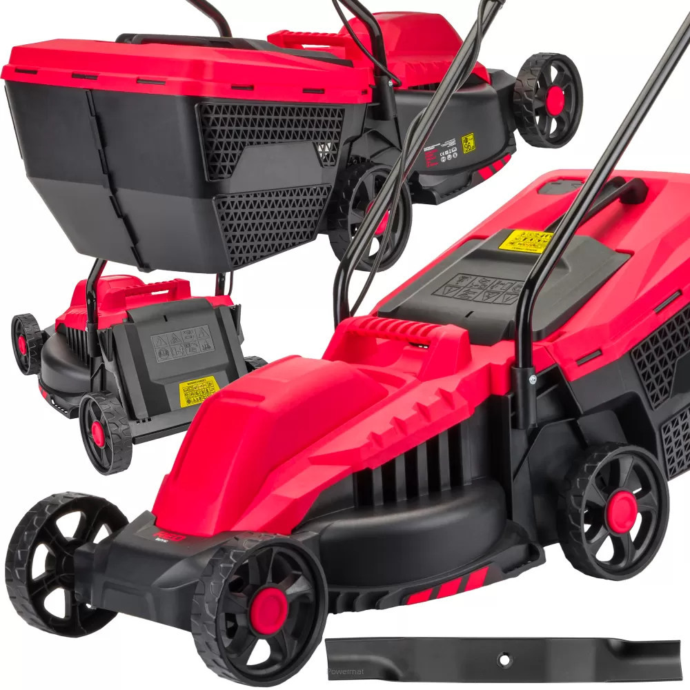 Red Technic Mașină de tuns iarba electrică 2200 W RTKSE0027 Mobalis Homvera