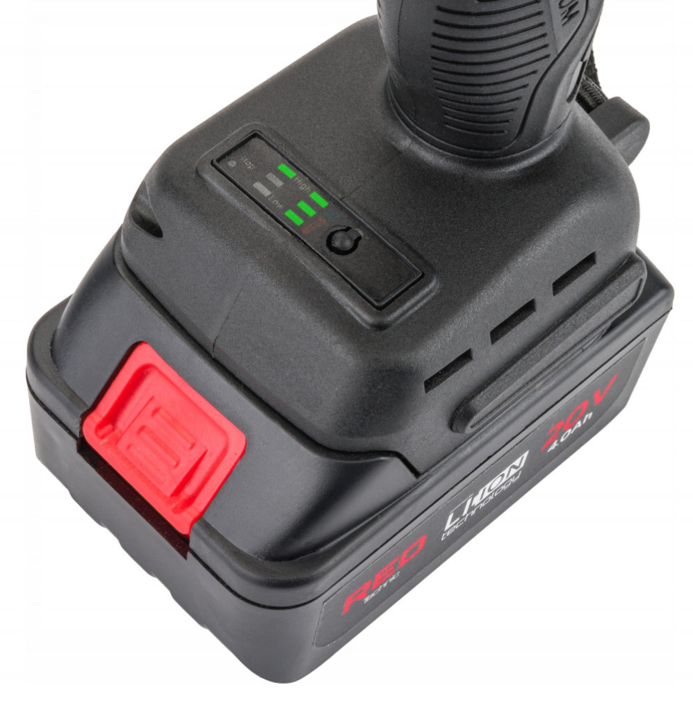 Red Technic Șurubelniță cu impact RED TECHNIC RTAKU0026 20V 4Ah 380Nm Mobalis Homvera