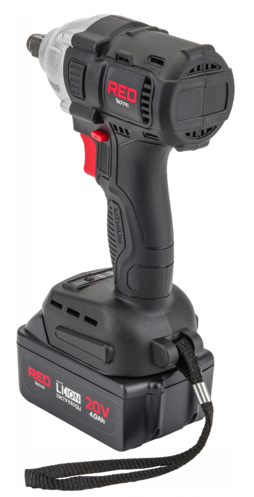 Red Technic Șurubelniță cu impact RED TECHNIC RTAKU0026 20V 4Ah 380Nm Mobalis Homvera