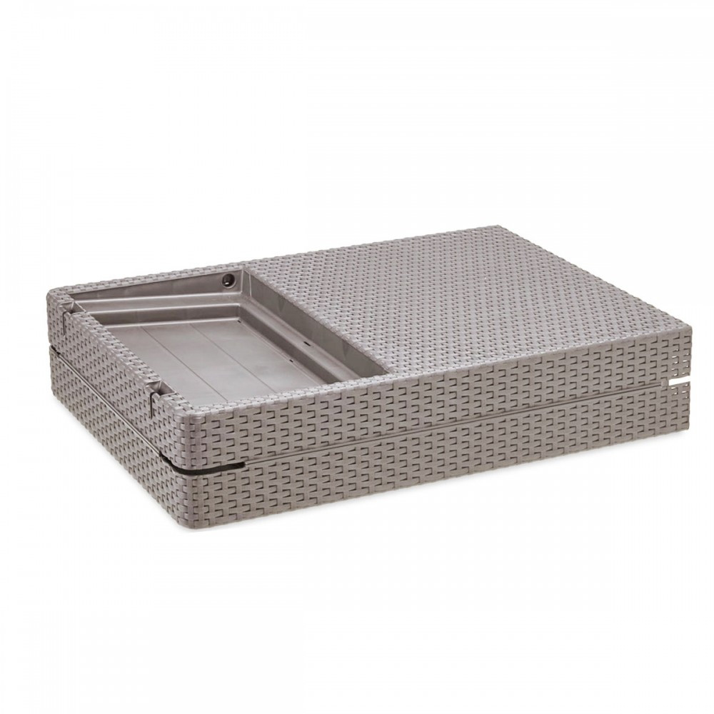 Curver Set șezlonguri de grădină Jaipur duo cu masă Rosario Mobalis Homvera